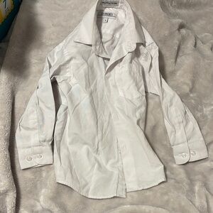 Gioberti White Button-Up Shirt - Classic Tailored Style Easter